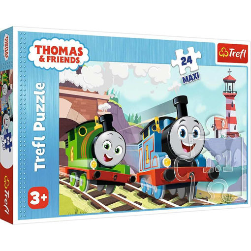 Picture of TREFL 24PCS MAXI TOM AND PERCY PUZZLE